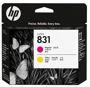 CABEZAL HP LATEX 831 MAGENTA AMARILLO