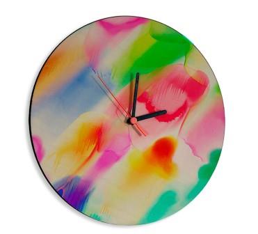RELOJ MADERA 28CM
