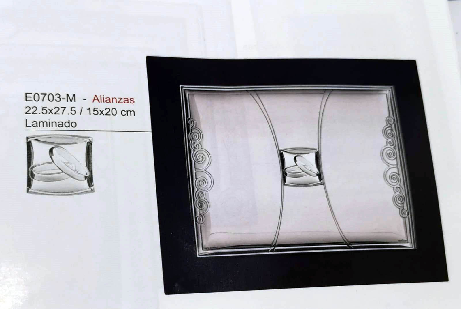 MARCO LAMINADO PLATA 15x20