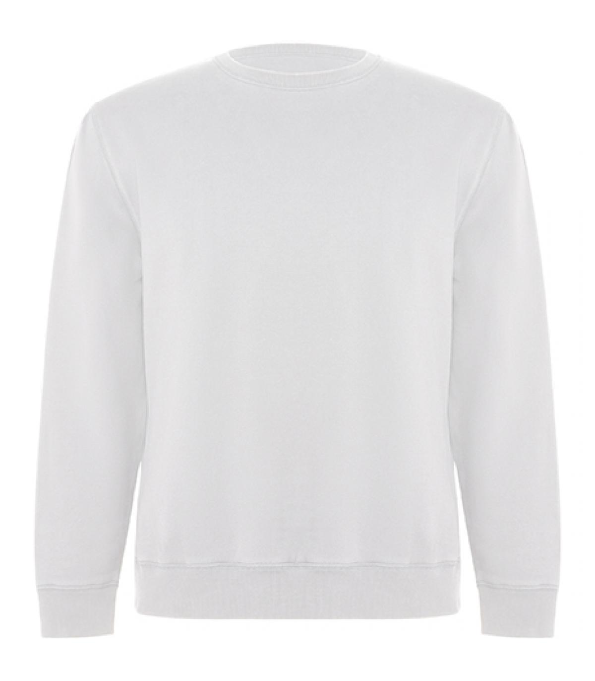 SUDADERA UNISEX BATIAN  COLOR BLANCA TALLA XL